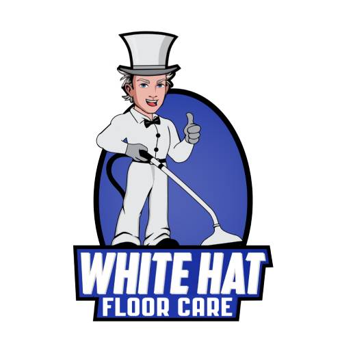White Hat Floor Care Logo